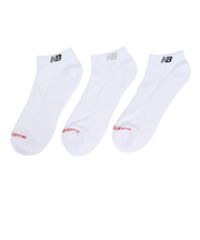 ニューバランス（new balance）ソックス ショートレングス 3足組 白 M-LLサイズ LAS55636WT 新年度 新学期 新調 部活 学生 衣替え…
