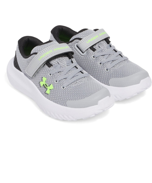 アンダーアーマー（UNDER ARMOUR）ジュニアスポーツシューズ ベルクロ ベルト付き スニーカー サージ4 AC 3027104 012