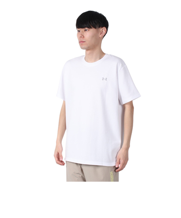 アンダーアーマー（UNDER ARMOUR）ヘビーウエイト アンプリファイ ノベルティ ロゴ 半袖Tシャツ 6003578 100