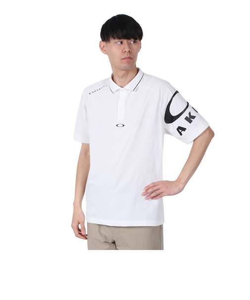 オークリー（OAKLEY）O-SYNC パック ニット 半袖ポロ 2.0 FOA407565-100