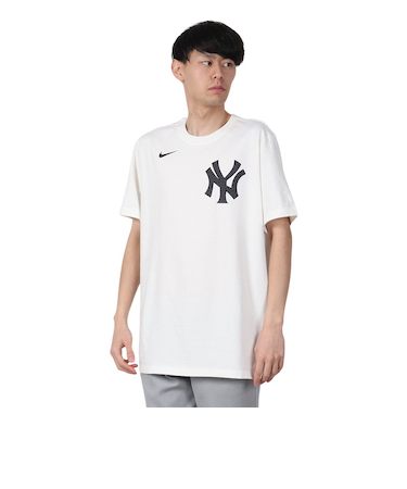 エムエルビー（MLB）野球ウェア ワードマーク コットン半袖Tシャツ ニューヨーク ヤンキース N199-10A-NK-0U5
