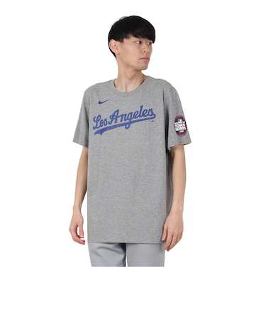 エムエルビー(MLB)【MLB 東京シリーズ】野球 ネーム&ナンバー Tシャツ 袖パッチ付 ロサンゼルス ドジャース 大谷翔平 N199-06G-LD9-01…