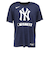 エムエルビー（MLB）野球ウェア Velocity 半袖Tシャツ ニューヨーク ヤンキース 02ER-4FA-NK-WLZ