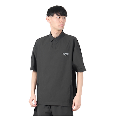 デュアリグ（DUARIG）ドライプラス 15RIP KNIT ポロシャツ 5S0007-TRCT-863HD BLK