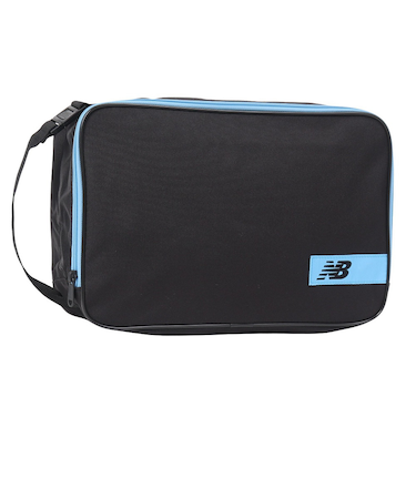 ニューバランス（new balance）シューズバッグ 黒 青 10L LAB55623ELE 靴入れ シューズ入れ シューズバッグ ロゴ入り 新調