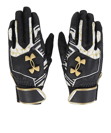 アンダーアーマー（UNDER ARMOUR）バッティング用グローブ 野球 クリーンアップ 6001310 001