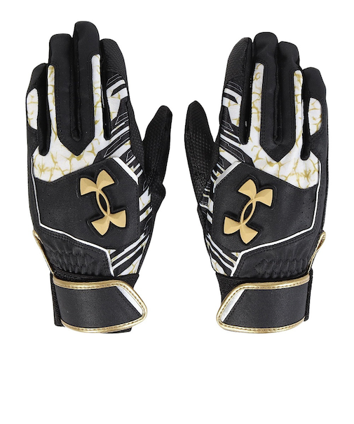 アンダーアーマー（UNDER ARMOUR）バッティング用グローブ 野球 クリーンアップ 6001310 001
