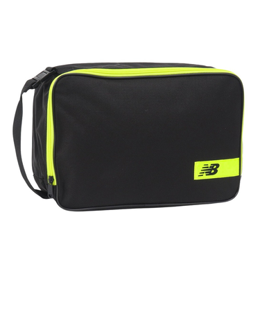 ニューバランス（new balance）シューズバッグ 黒 黄色 10L LAB55623HIL 靴入れ シューズ入れ シューズバッグ ロゴ入り 新調