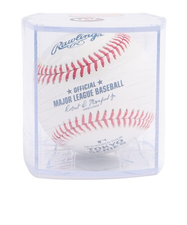 ローリングス（Rawlings）【MLB 東京シリーズ】野球 2025 MLB WORLD TOUR TOKYO SERIES 公式球 キューブ入り ROML…