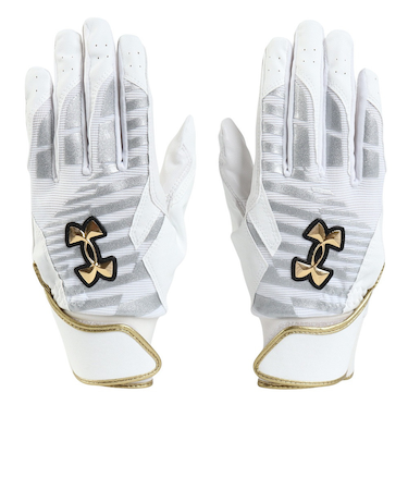 アンダーアーマー（UNDER ARMOUR）バッティング用グローブ 野球 クリーンアップ プロ 6001312 100