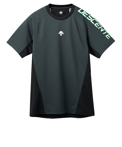 デサント（DESCENTE）バレーボールウェア 半袖Tシャツ DV5SHTX1UB BKGR