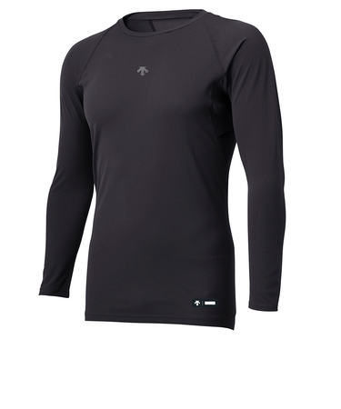 デサント（DESCENTE）野球 丸首長袖アンダーシャツ DB5SUD20M BK00