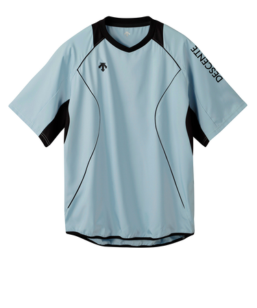 デサント（DESCENTE）バレーボールウェア ピステ Tシャツ DV5SWBX2UB BLBK