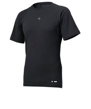 デサント（DESCENTE）野球 ジュニア 丸首半袖アンダーシャツ DB5SUD10J BK00