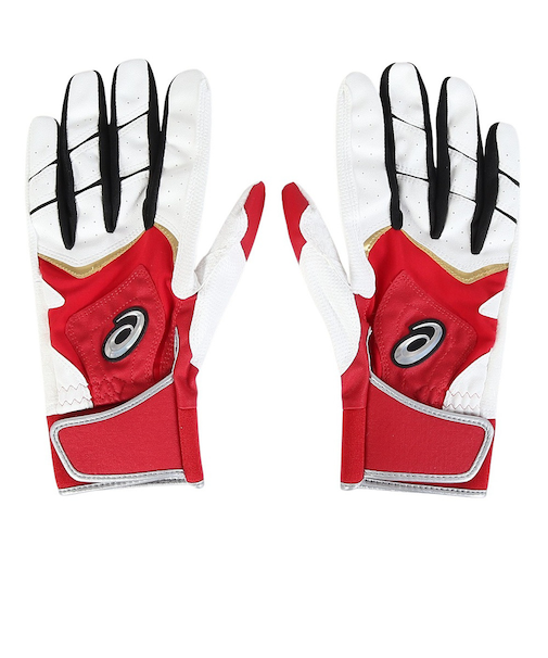 アシックス（ASICS）バッティング用グローブ GOLDSTAGE BATTING GLOVE 3121B365.600