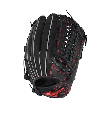 ミズノ（MIZUNO）少年軟式 グラブ オールラウンド用 野球グローブ ジュニア ウィルドライブ レッド IBE Lサイズ 1AJGY32430 09