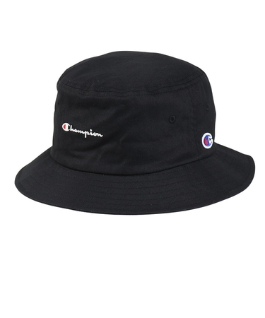 チャンピオン-ヘリテイジ（CHAMPION-HERITAGE）帽子 TWILL SCRIPT ハット 黒 58cm C8-B714C 090 バゲットハット …