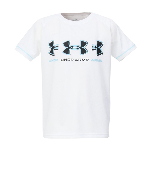 アンダーアーマー(UNDER ARMOUR)バスケットボールウェア ジュニア テック ゾーン プリント 半袖Tシャツ 6003639 100