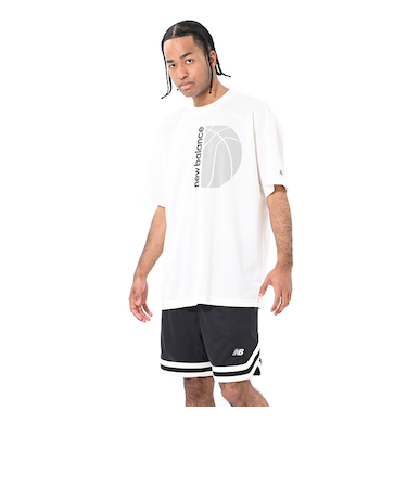 ニューバランス（new balance）バスケットボールウェア グラフィックショートスリーブTシャツ AMT55091SST