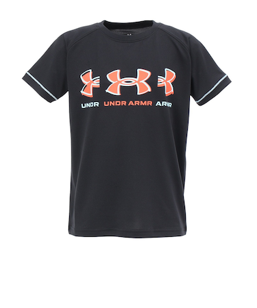 アンダーアーマー（UNDER ARMOUR）バスケットボールウェア ジュニア テック ゾーン プリント 半袖Tシャツ 6003639 001