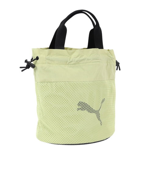 プーマ（PUMA）バケットバッグ サマー スモール フラッシュグリーン 3L 09185902  手持ち シンプル 普段使い ショッピング