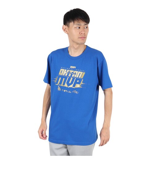 野球ウェア ドジャース 大谷翔平 ナショナルリーグ MVP 2024 受賞記念 背番号 Tシャツ ML01-24FW-0076