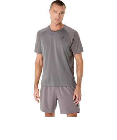 アシックス（ASICS）ACTIBREEZE ジャカード半袖シャツ 2031E888.022