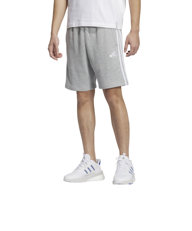 アディダス（adidas）エッセンシャルズ プラス レギュラーフィット スリーストライプス フレンチテリーショーツ JUP97-JW6981