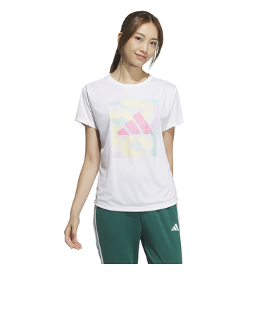 アディダス（adidas）グラフィック 半袖Tシャツ KQD83-JP0009