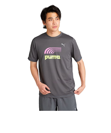 プーマ（PUMA）ランニング 半袖 Tシャツ 527178 96 DGRY