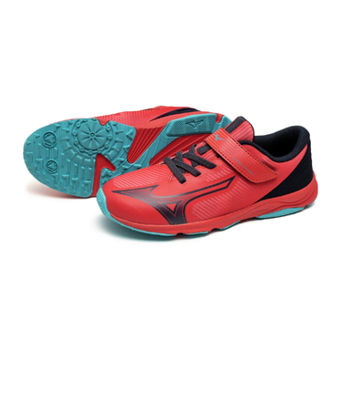 ミズノ(MIZUNO)ジュニアスポーツシューズ ベルクロ ベルト付き スニーカー スピードスタッズ4 ベルト K1GC242306