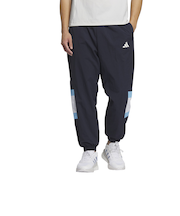 アディダス（adidas）ワーディング パック ルーズフィット メッシュ裏地付き エラスチックヘム ウーブンパンツ KQD40-JM2068