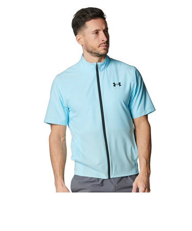 アンダーアーマー（UNDER ARMOUR）レッシュウーブン フルジップ ショートスリーブ ジャケット 6001546 494