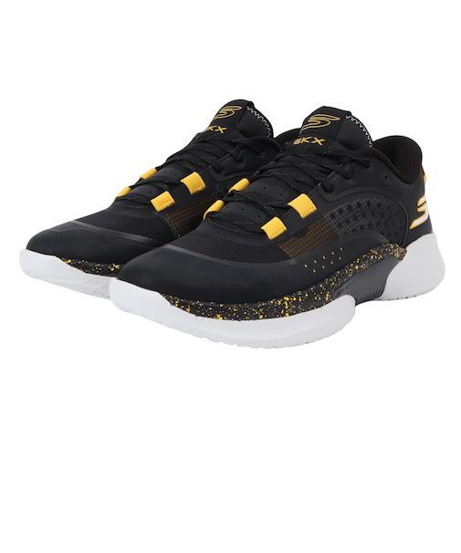 スケッチャーズ（SKECHERS）バスケットシューズ バッシュ SKX レザグリップ 253007-BKGD