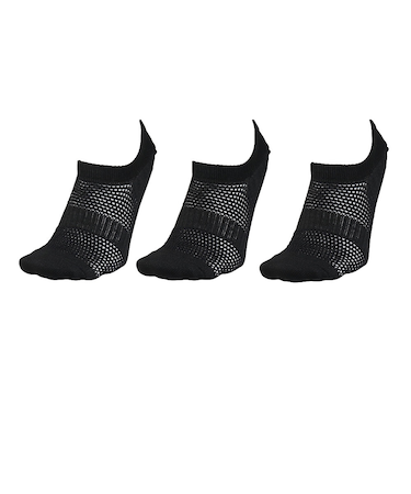 クー(Coo.)靴下 ショートソックス 冷感 HM スニーカーイン 3足組 黒 25-28センチ BLK3 894CO5GSA0013 BLK 吸汗速乾 接触…
