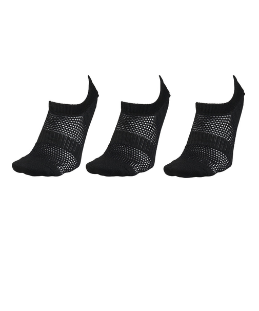 クー(Coo.)靴下 ショートソックス 冷感 HM スニーカーイン 3足組 黒 25-28センチ BLK3 894CO5GSA0013 BLK 吸汗速乾 接触…
