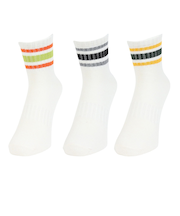 クー(Coo.)靴下 アンクルソックス 3足組 オフホワイト 25-28センチ LGNGRNNVY 894CO5GSA0054 LGN 抗菌 防臭 おしゃれ …