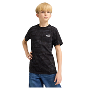 プーマ（PUMA）ボーイズ ミッド 90S AOP 半袖 Tシャツ 687845 01 BLK