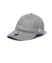 ニューエラ（NEW ERA）帽子 9THIRTY NEW ERA ミニロゴ ウォッシュドコットン キャップ グレー 57.7-60.6cm 14525048 …