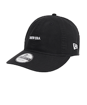 ニューエラ（NEW ERA）帽子 9THIRTY NEW ERA ミニロゴ ウォッシュドコットン キャップ 黒 57.7-60.6cm 14525050 ユニ…