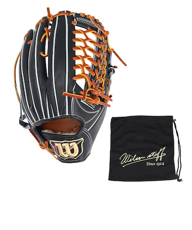 ウイルソン（Wilson）硬式用グラブ 外野手用 野球グローブ 一般 スタッフ デュアル D8型 WBW103259