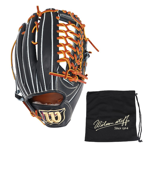 ウイルソン（Wilson）硬式用グラブ 外野手用 野球グローブ 一般 スタッフ デュアル D8型 WBW103259