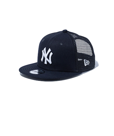 ニューエラ（NEW ERA）帽子 チャイルド 9FIFTY トラッカー ニューヨーク・ヤンキースキャップ 紺 50.1-53.9cm 14524738 2歳ｰ…