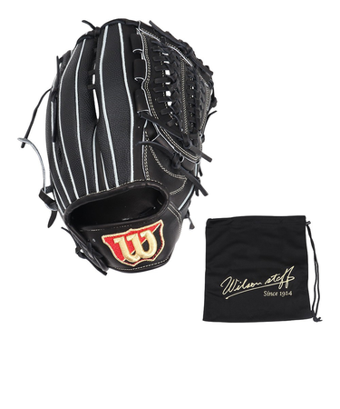 ウイルソン（Wilson）硬式用グラブ 投手用 ユーティリティ用 野球グローブ 一般 スタッフ デュアル33型 WBW102890