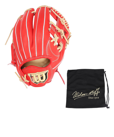 ウイルソン（Wilson）硬式用グラブ 内野手用 野球グローブ 一般 スタッフ デュアル 1723型 WBW103253