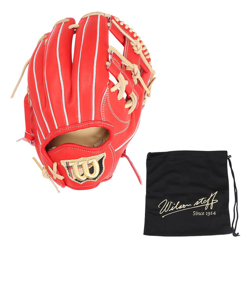 ウイルソン（Wilson）硬式用グラブ 内野手用 野球グローブ 一般 スタッフ デュアル 1723型 WBW103253