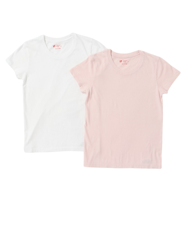 ヘインズ（Hanes）クルーネックTシャツ 5.3oz 2枚組 HW5320 904