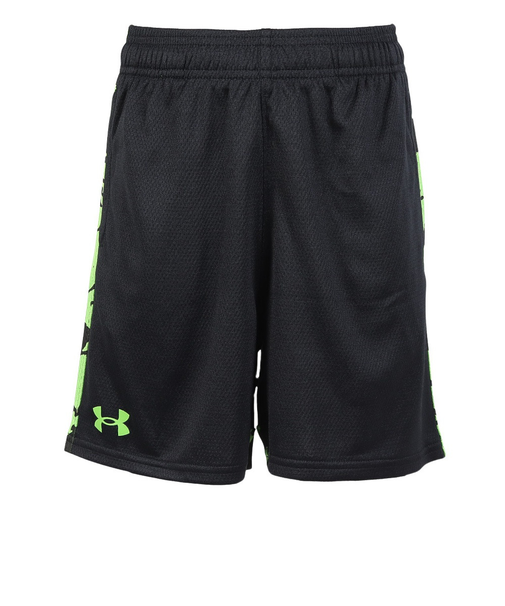 アンダーアーマー(UNDER ARMOUR)ジュニア UAテック プリント ブロック ショーツ 6006953 002