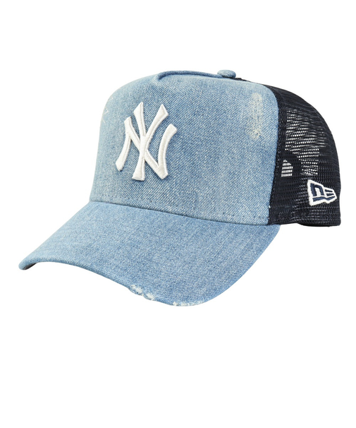 ニューエラ(NEW ERA)帽子 キャップ 9FORTY A-Frame トラッカー Damaged Series ニューヨーク・ヤンキース 14388619