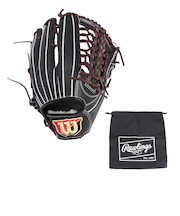 ウイルソン(Wilson)硬式用グラブ 外野手用 野球グローブ 一般 スタッフ デュアル D8型 WBW102923